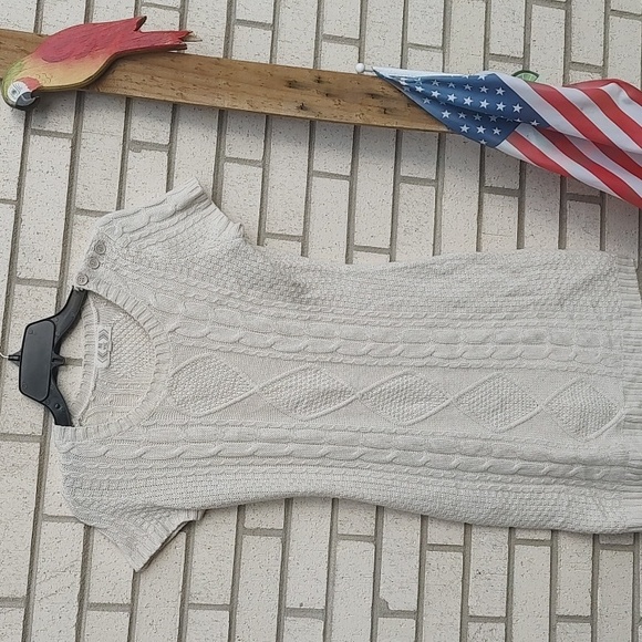 White Sweater Dress - Picture 5 of 10